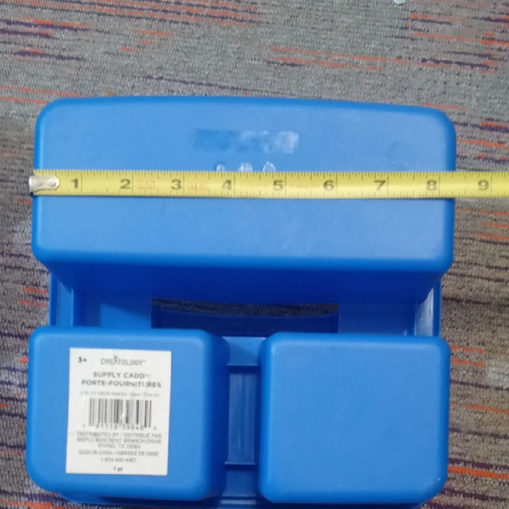 Vibrant Blue Makeup Organizer Set